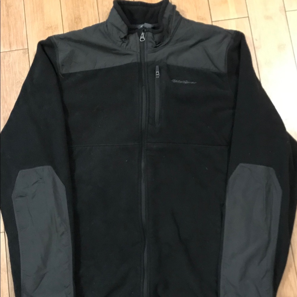 Eddie Bauer Fleece Jacket Tall Large Polartech